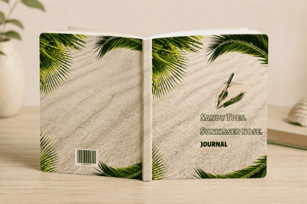 Sandy Toes Sunkissed Nose Notebook Journal