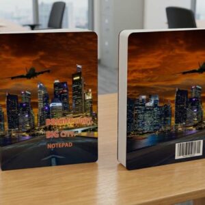 Bright Light Big City Beautiful Notebook: Classy, Elegant & Colorful Journal | Diary | Gift