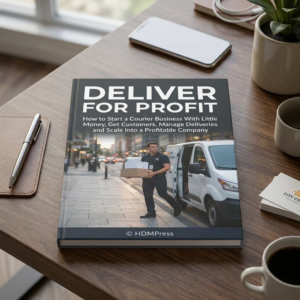 DELIVER FOR PROFIT - How to Start a Courier Business With Little Money, Get Customers, Manage Deliveries and Scale Into a Profitable Company