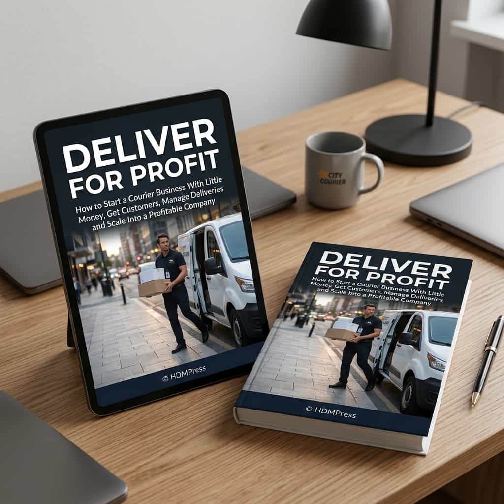 DELIVER FOR PROFIT - How to Start a Courier Business With Little Money, Get Customers, Manage Deliveries and Scale Into a Profitable Company