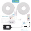 RGB LED Neon Light 6x12mm Flexible Strip Waterproof Silicone Lights Wifi Smart Remote Control Dimmable Decoration - Image 2