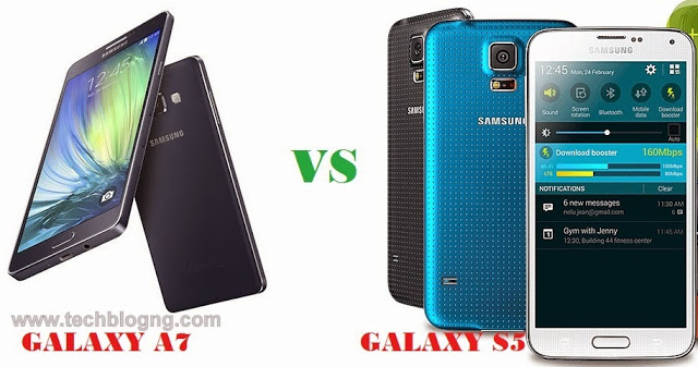 galaxy a7 vs galaxy s5