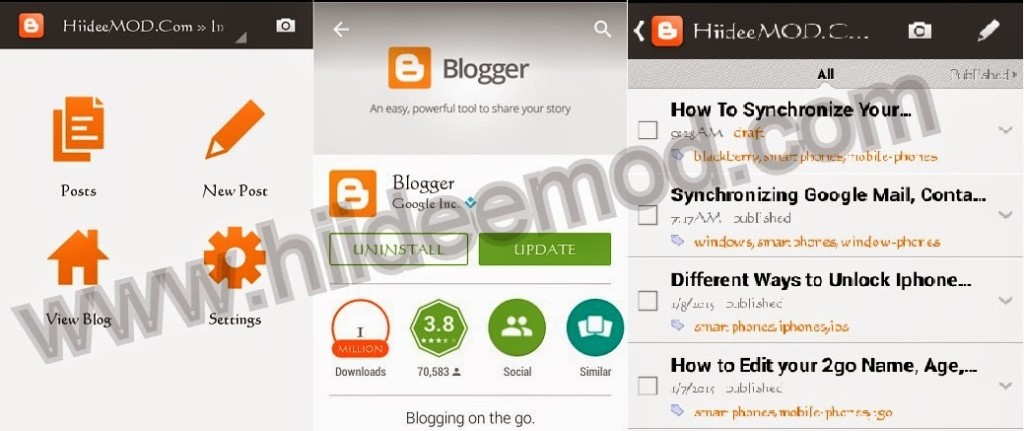 Must Have Apps for Bloggers using Android/Tablet - hiideemod.com