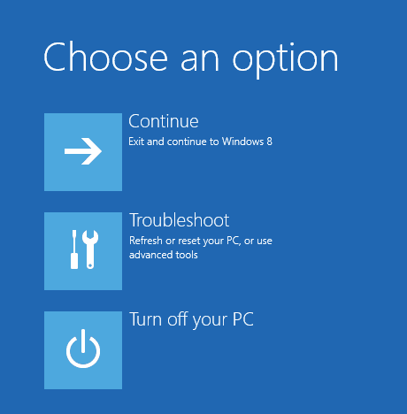 troubleshoot windows