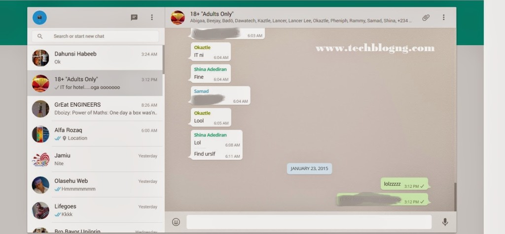whatsapp on your PC