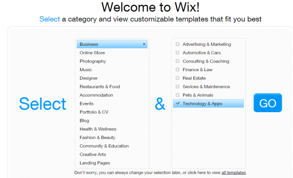 how to use Wix website builder