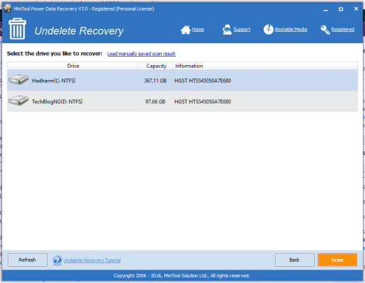 MiniTool Power Data Recovery - Undelete Recovery