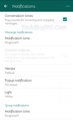 disable/enables whatsapp notification