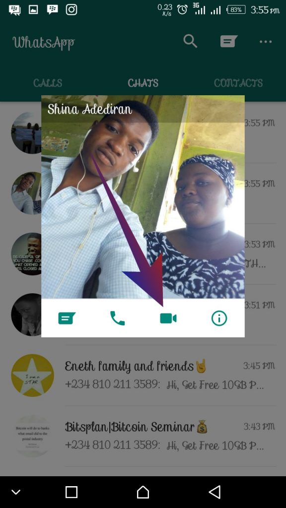 New WhatsApp Video Calling