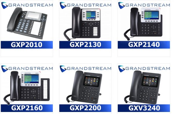 Grandstream IP Phones2 600x394 1 - HiideeMedia