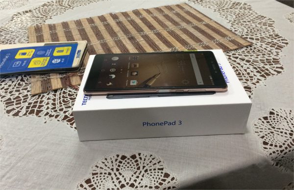 Tecno Phonepad 3 unboxing