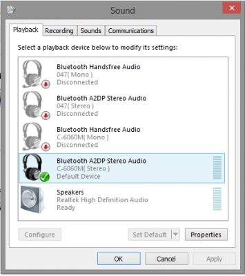 connect to bluetooth headset or theatre