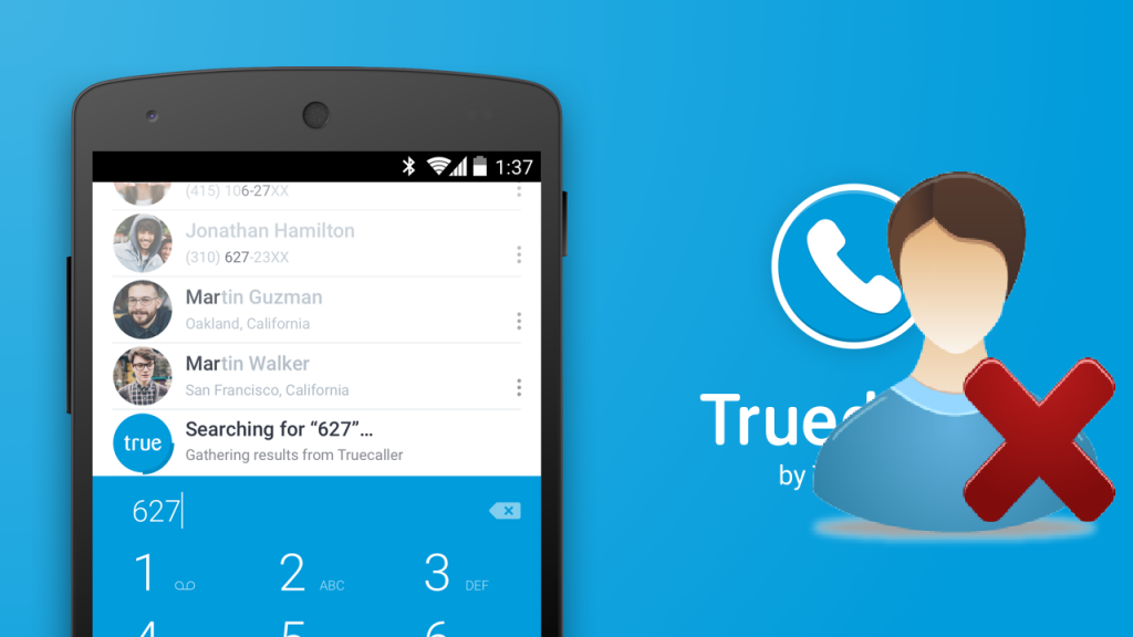 remove contact from truecaller