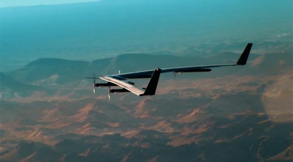 Facebook Launches Solar-Powered Internet-Beaming Drone