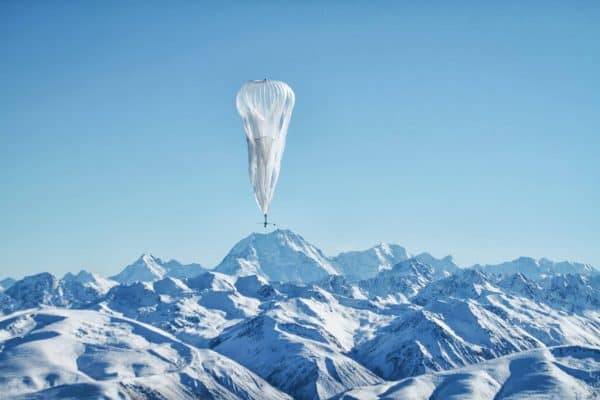 Google Floats Balloon-based Internet Access