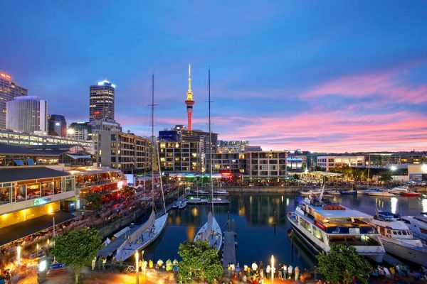 Auckland New Zealand, top countries for vacation