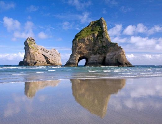 Wharariki Beach, Golden Bay, South Island, Newzealand