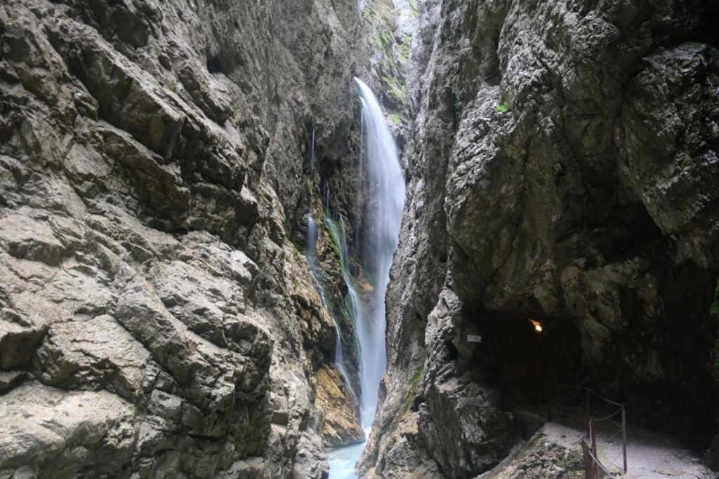 Hoellentalklamm Waterfalls in Germany