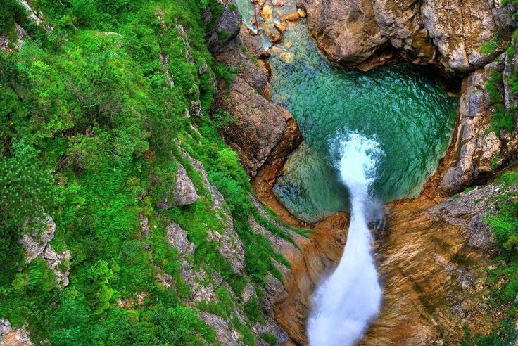 Poellat Gorge Waterfalls in Germany