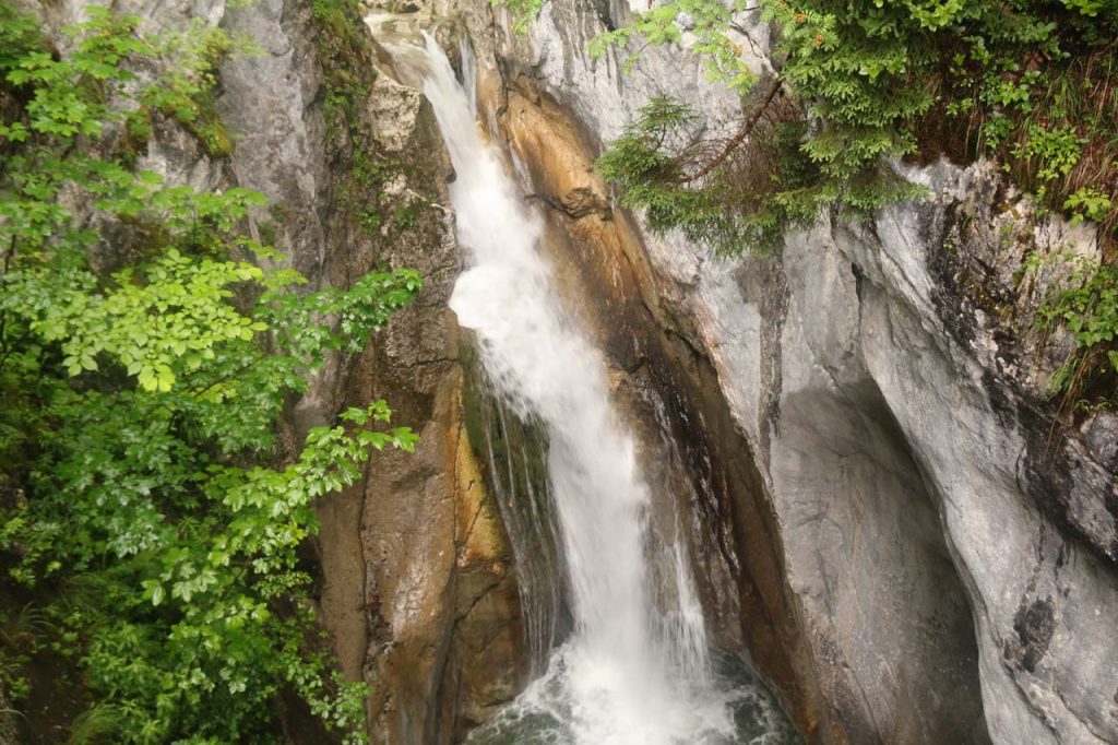 Tatzelwurm Waterfall - Germany Waterfalls