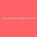 how to shutdown window 8 8 1 pc 10058 - HiideeMedia