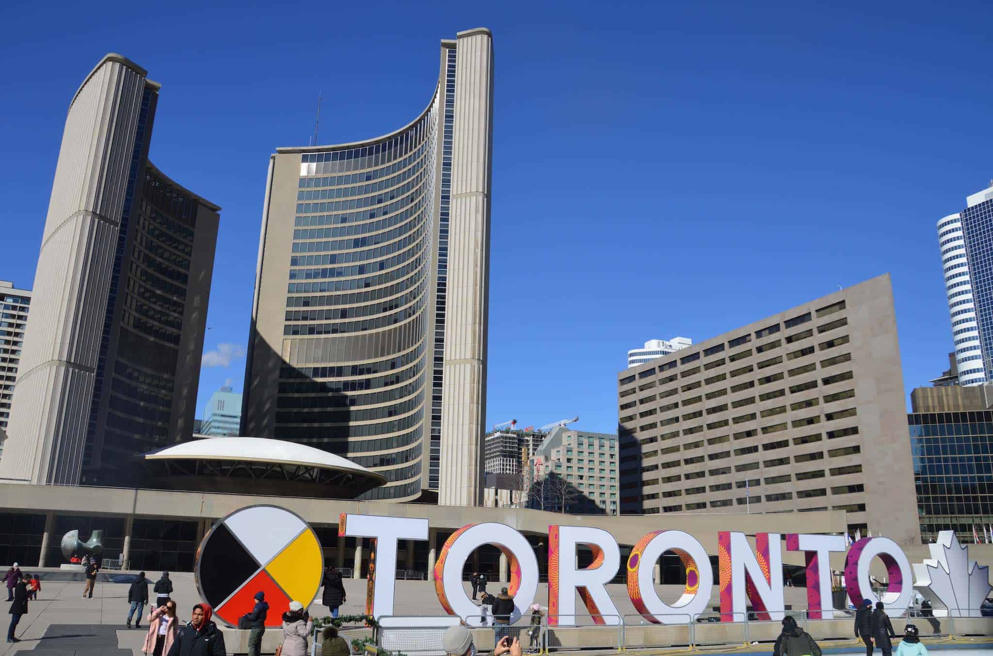 City Hall & Nathan Philips Square - Toronto tourist attractions