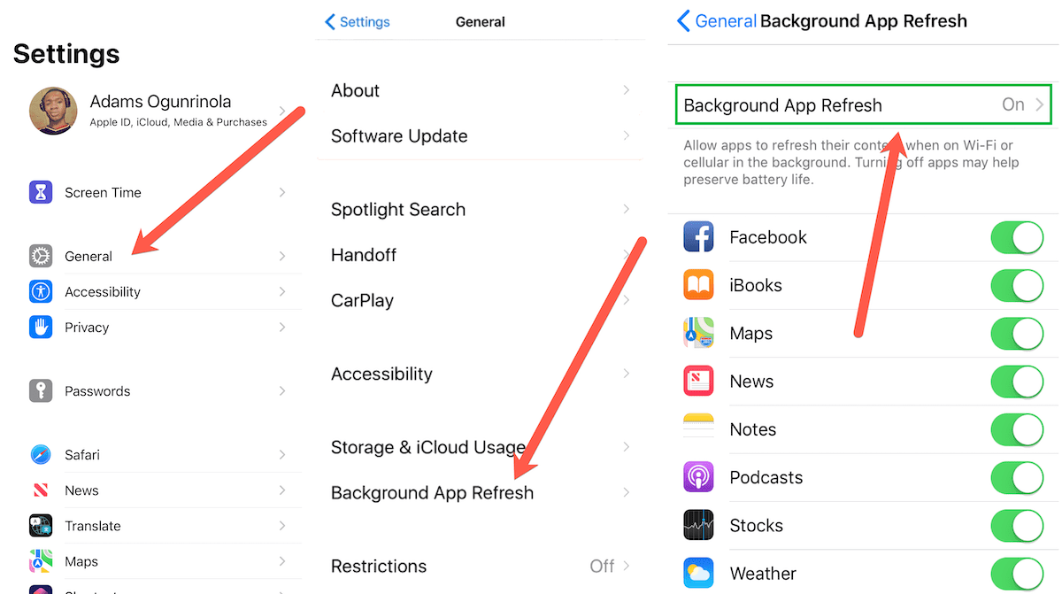 ios battery life