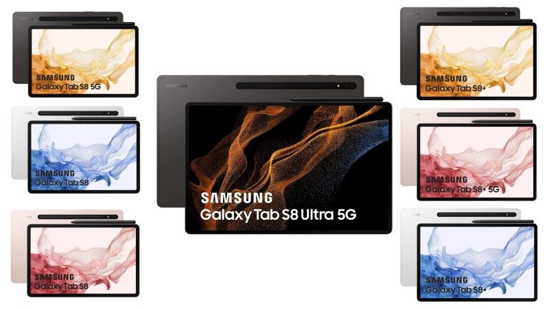 Samsung Galaxy Tab S8, Galaxy tab s8 plus