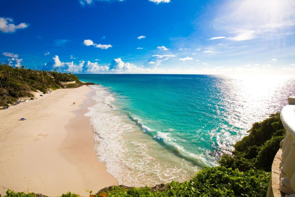Crane beach, top attractions in Barbados