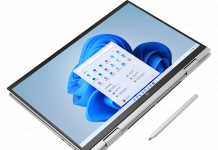 HP ENVY x360 Convertible Laptop tablet mode - macbook alternatives