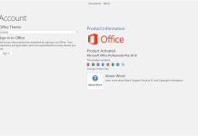 activate microsoft office 2016 for free