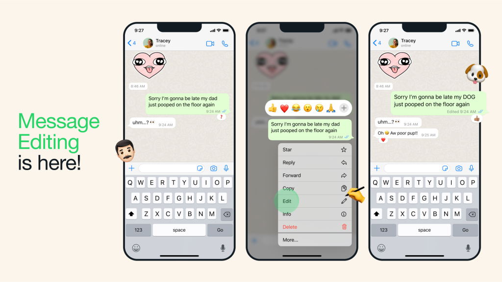 Hpw to Edit WhatsApp Messages