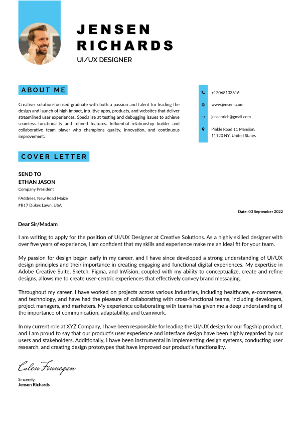 resume writing, cover letter, CV design