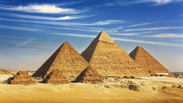 Pyramids and Sphinx at Giza - egypt tourist attractions