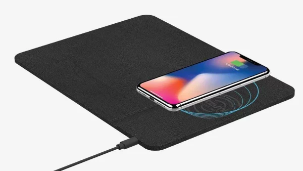 Wireless Charging Mouse Pad - smart office gadgets