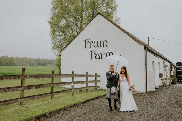 Fruin Farm wedding venue Scotland
