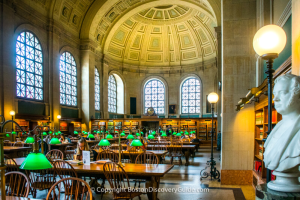 Boston Public Library in Boston