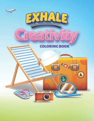 Exhale Creativity Adult Coloring Book