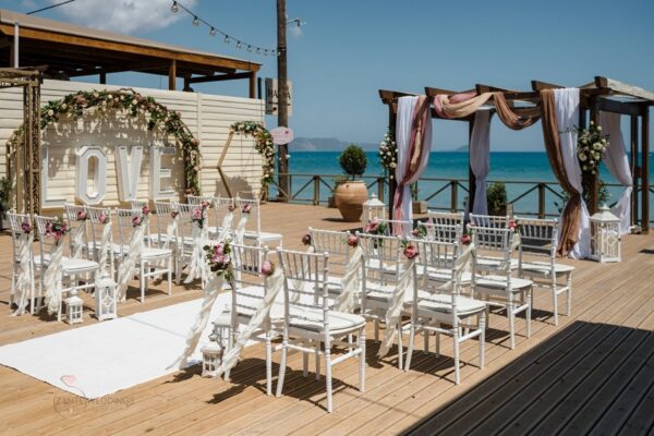 Vezalis Beach, Vezal Greece wedding venue