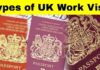 Types of Work Visas in UK